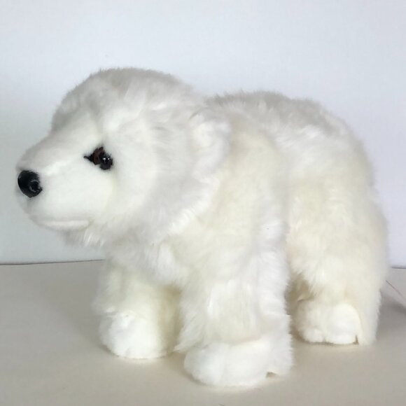 New w/Tag Douglas Plush Polar Bear Marshmallow Medium Size Stuffed Animal 13" - Picture 4 of 7